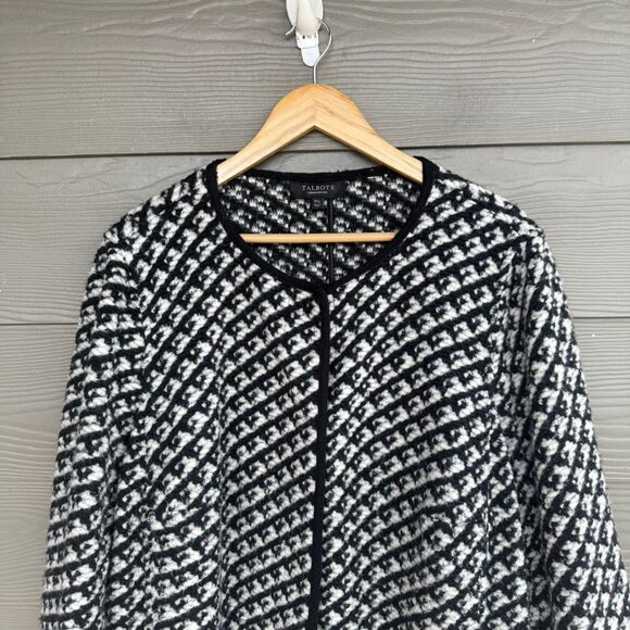 Talbots wool blend snap front jacket - Picture 2 of 5